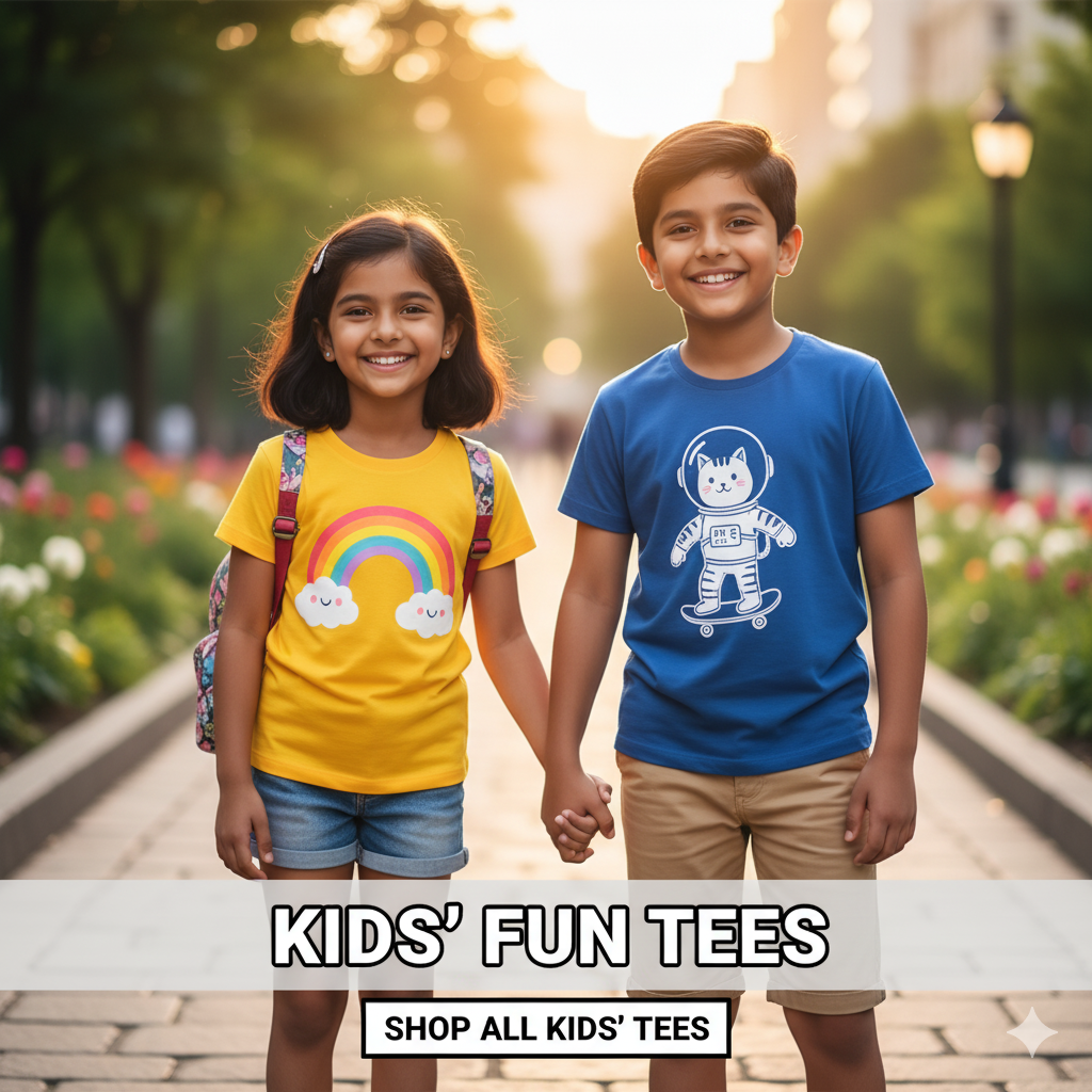 Tee Savvy | Premium Custom T-Shirts & Graphic Apparel in India