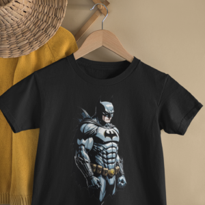 Kids Superhero Graphic Round Neck T-Shirt