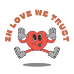 Love We Trust heart graphic alternate design