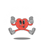 Love We Trust heart graphic design