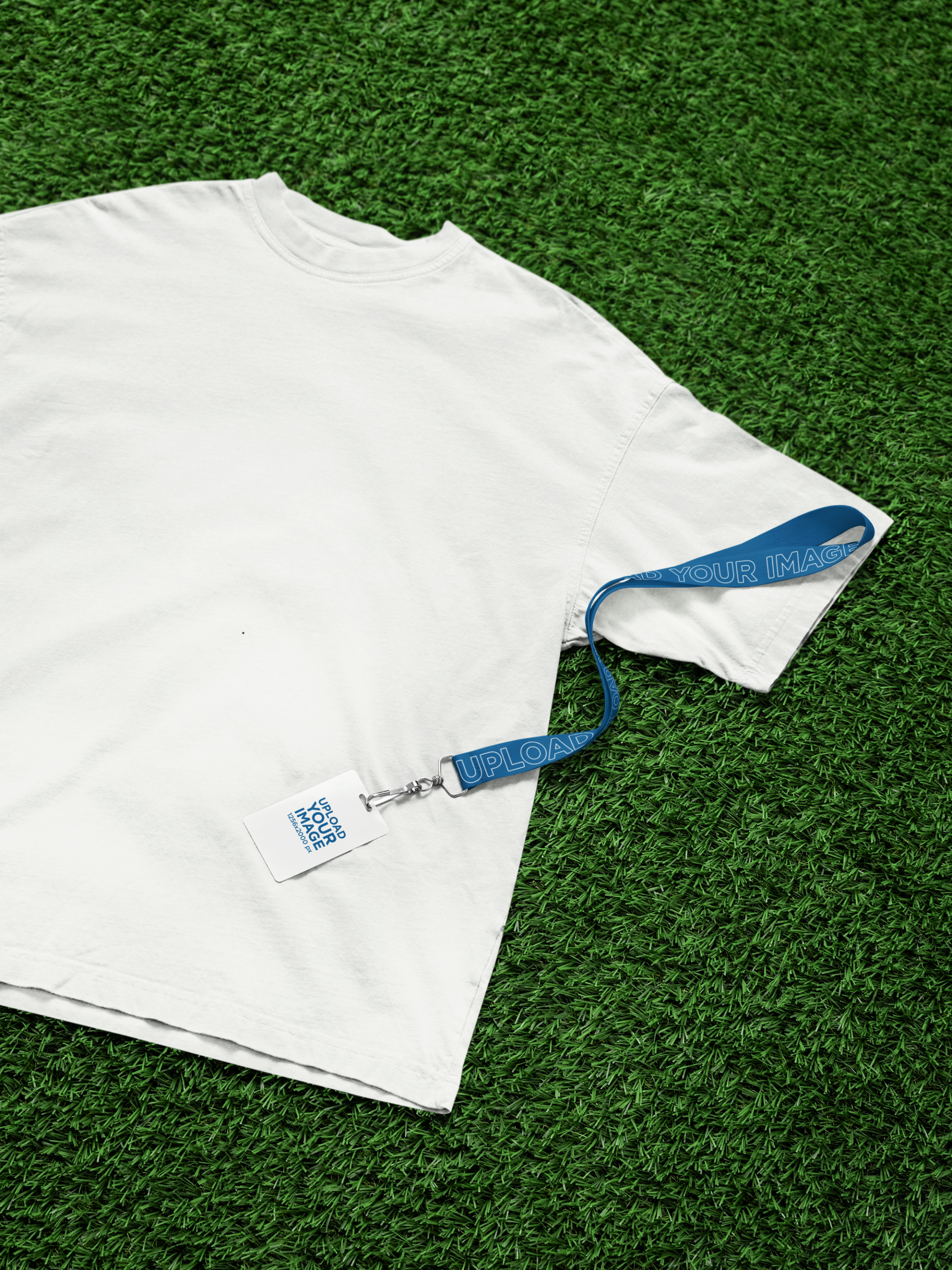 Solid Blank Oversized T-Shirt - White